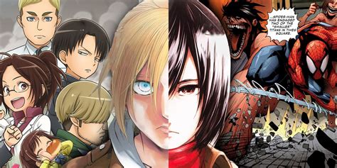 attack on titan crossover archive|attack on titan spin off.